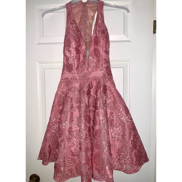 Fancy prom / winter formal dress - Picture 4 of 9